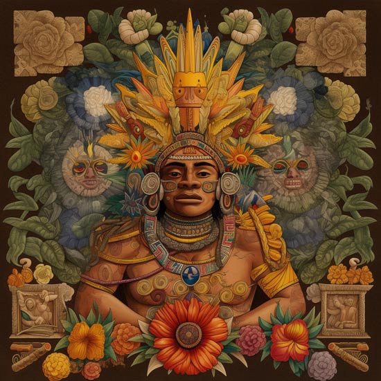 como era el dios azteca xipe totec #xipetotec #diosazteca