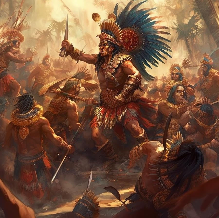 Huitzilíhuitl el emperador azteca #emperadorHuitzilíhuitl