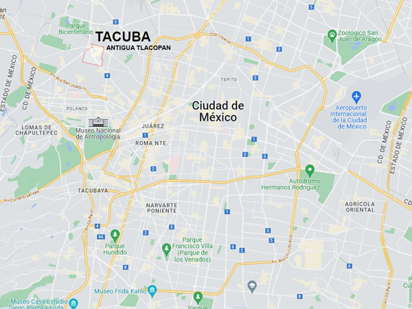 donde se ubica hoy tlacopan #tacuba #mexico #tlacopan