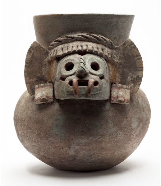 vasija representativa de tlaloc #arteazteca #arteazteca